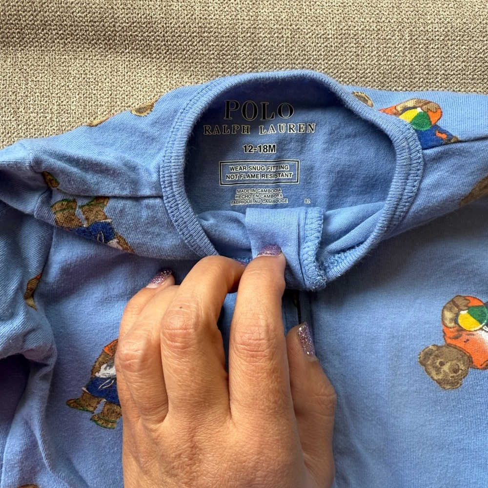 Polo by Ralph Lauren Blue Kids Pajamas